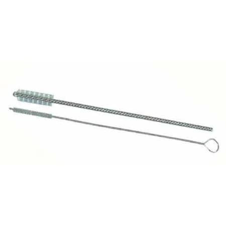 Gordon Brush 5/16" Diameter Brass Fill Spiral Cleaning Brush with cut end TCB-5/16G-12